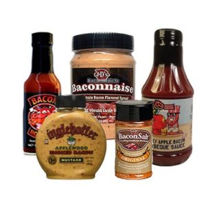 Bacon Gifts - Bacon Condiment Sampler Gift Pack
