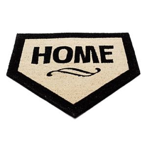 Baseball-Themed Gifts - Home Plate Doormat