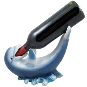 Dolphin Gifts - Dolphin Wine Bottle Holder