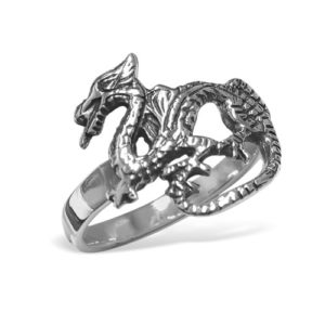 Dragon Gifts - Sterling Silver Dragon Ring