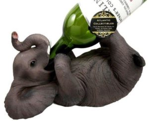 Elephant Gifts - Elephant Wine Bottle Holder
