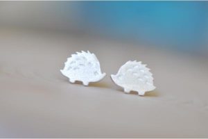Hedgehog Gifts - Hedgehog Stud Earrings