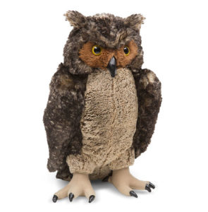 Owl Gifts - Lifelike Giant Stuffed Owl