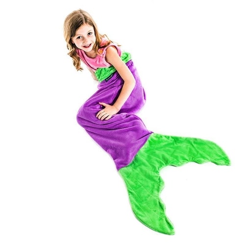 Mermaid Gifts - Mermaid Tail Blanket