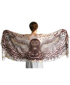 Owl Gifts - Day Owl Shawl Wrap