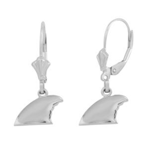 Shark Gifts for Her - Shark Fin Earrings