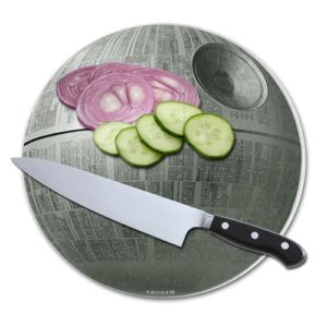 Star Wars Gifts for Adults - Death Star Glass Cutting Board